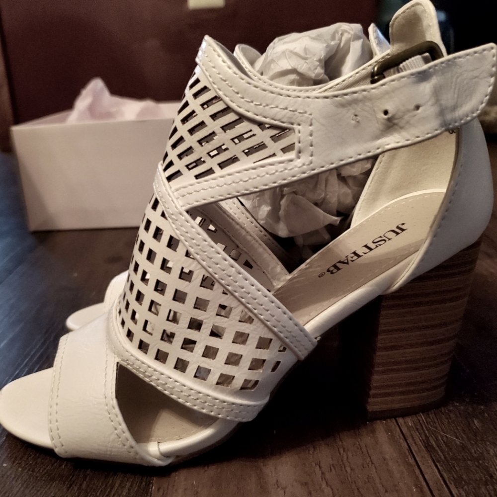 White Dress Sandals